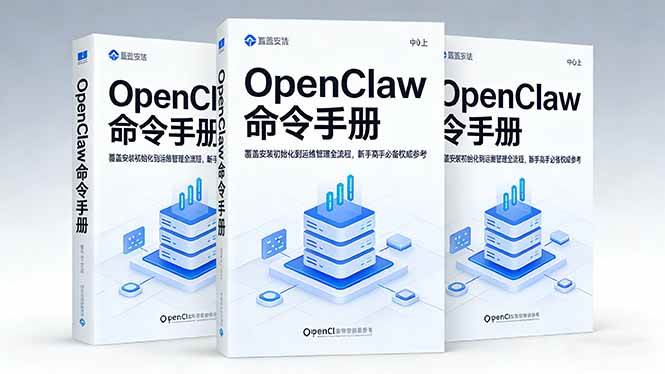 （17695期）OpenClaw命令手册：覆盖安装初始化到运维管理全流程，新手高手必备权威参考|网坠金库