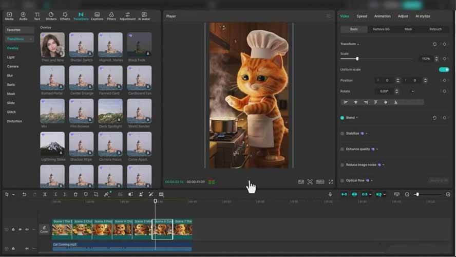 橘猫打工AI视频创作课：从提示词生成到剪辑发布，玩转抖音社媒爆款内容|网坠金库