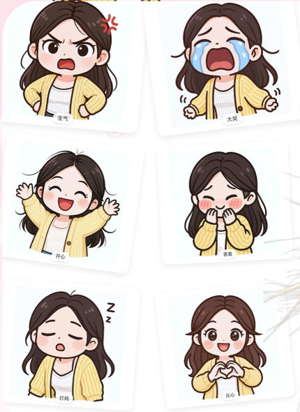 一张照片秒变多种表情包，三步就能拥有专属表情包库，零门槛玩转社交新玩法【文档】|网坠金库