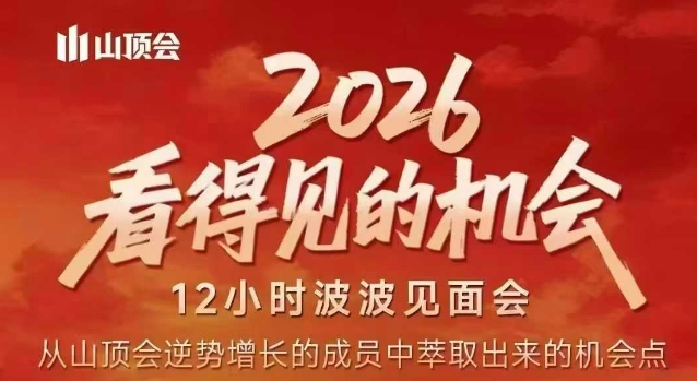2026看得见的机会，剖析十几个实战案例，可直接抄作业，再优化迭代，内容超全，干货满满|网坠金库