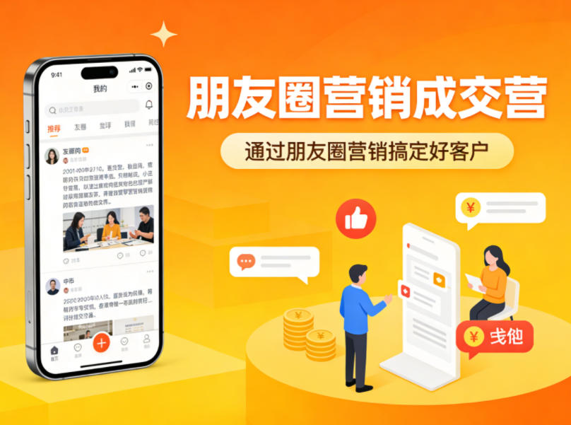 朋友圈营销成交营，通过朋友圈营销来搞定好客户|网坠金库