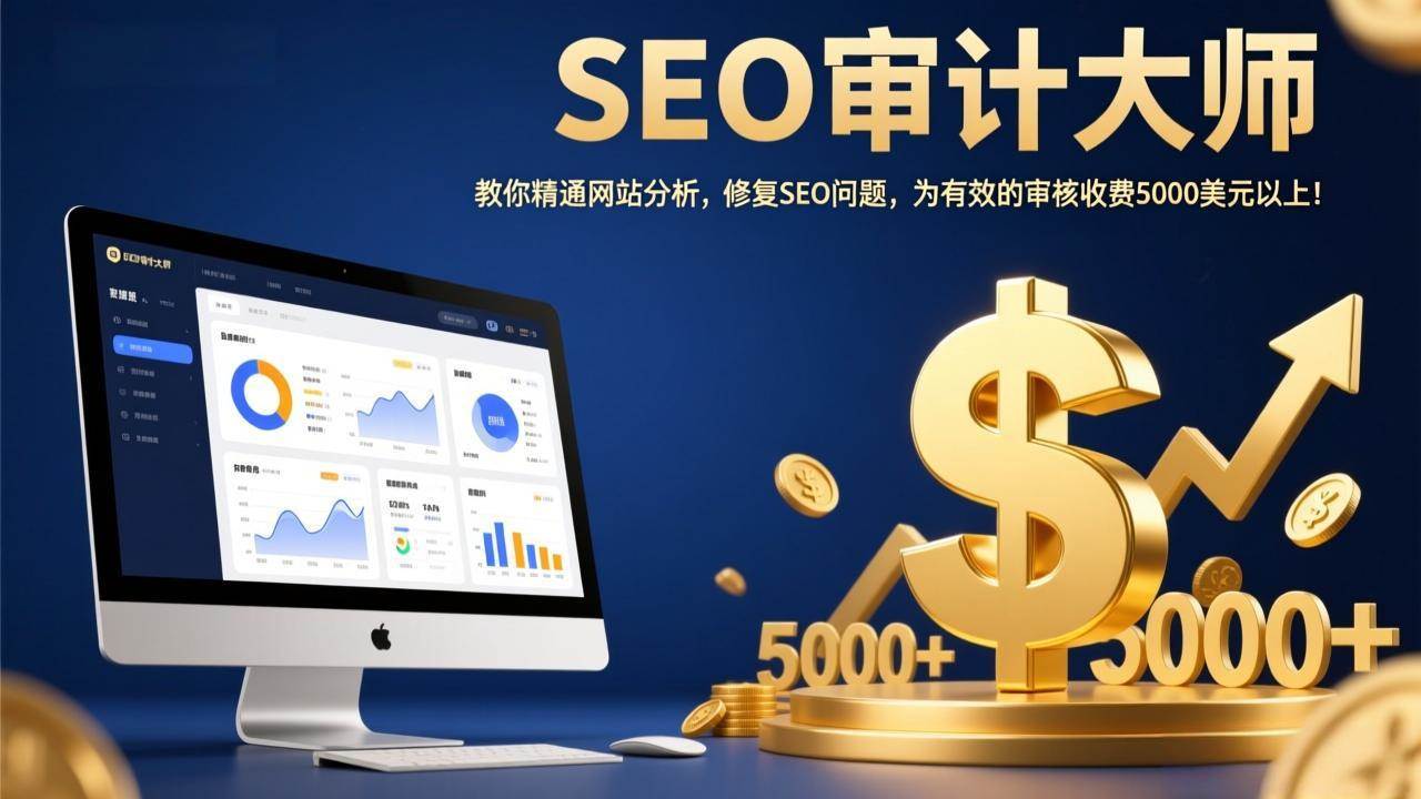 （17475期）SEO审计大师：教你精通网站分析，修复SEO问题，为有效的审核收费5000美元以上！|网坠金库