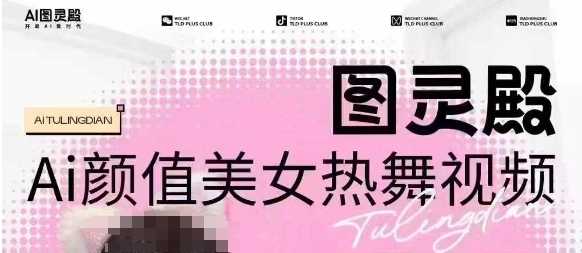 全网首发，原价988图灵殿AI颜值美女热舞视频，云端生图，轻松过原创 - 网赚金库|网赚金库