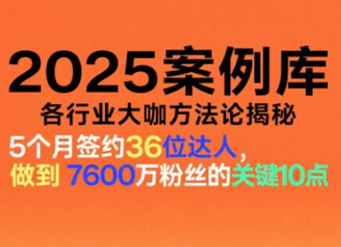 波波来了案例库，收录各行业大咖的方法论，各行业大咖方法论揭秘（更新2026年3月）|网坠金库